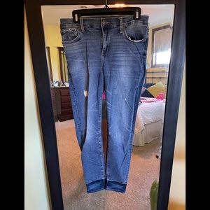 Lucky Brand Ripped Jeans with Toned Bottoms